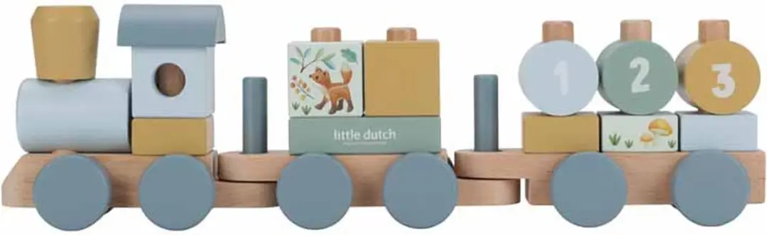Little Dutch Blokkentrein Forest Friends LD7254