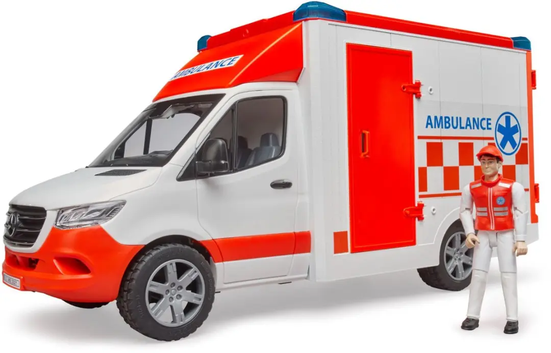Bruder Mercedes Sprinter Ambulance Licht & Geluid 2676