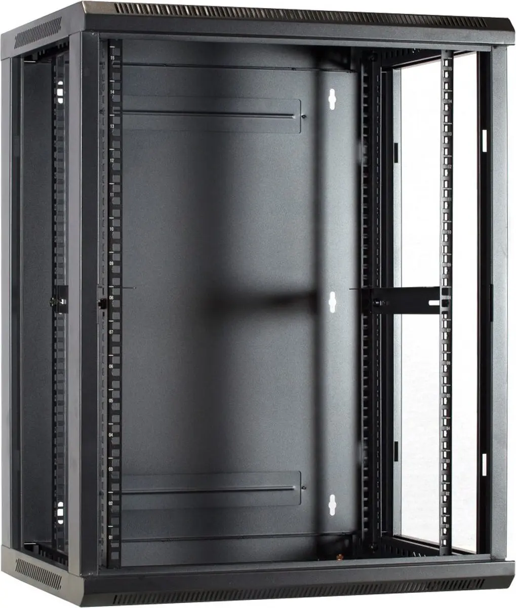 DSIT DS6415 Wandkast 15U 19 inch - 600x450x770mm Zwart