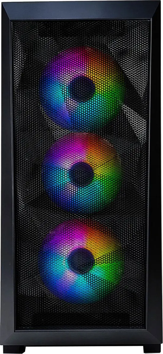 Xilence Performance C XG131 Midi Tower - 4 Ventilatoren - Zwart