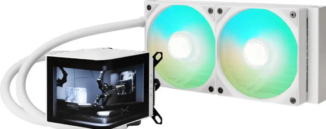 TryX Panorama ARGB 240 Vloeistofkoeler - 240mm - Wit
