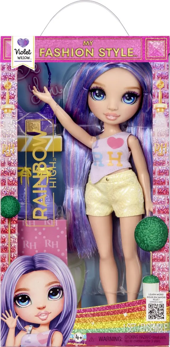 Rainbow High My Fashion Style Panenka - Violet 547563-EUC
