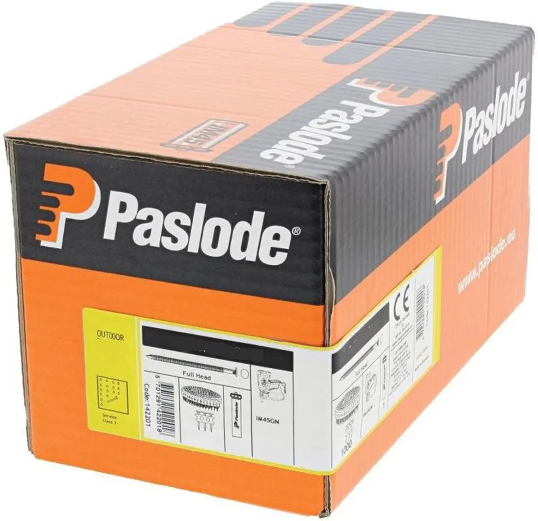 Paslode Nagel 2,8x25 Ring INOX A2 VE=1000+Gas IM45 142201