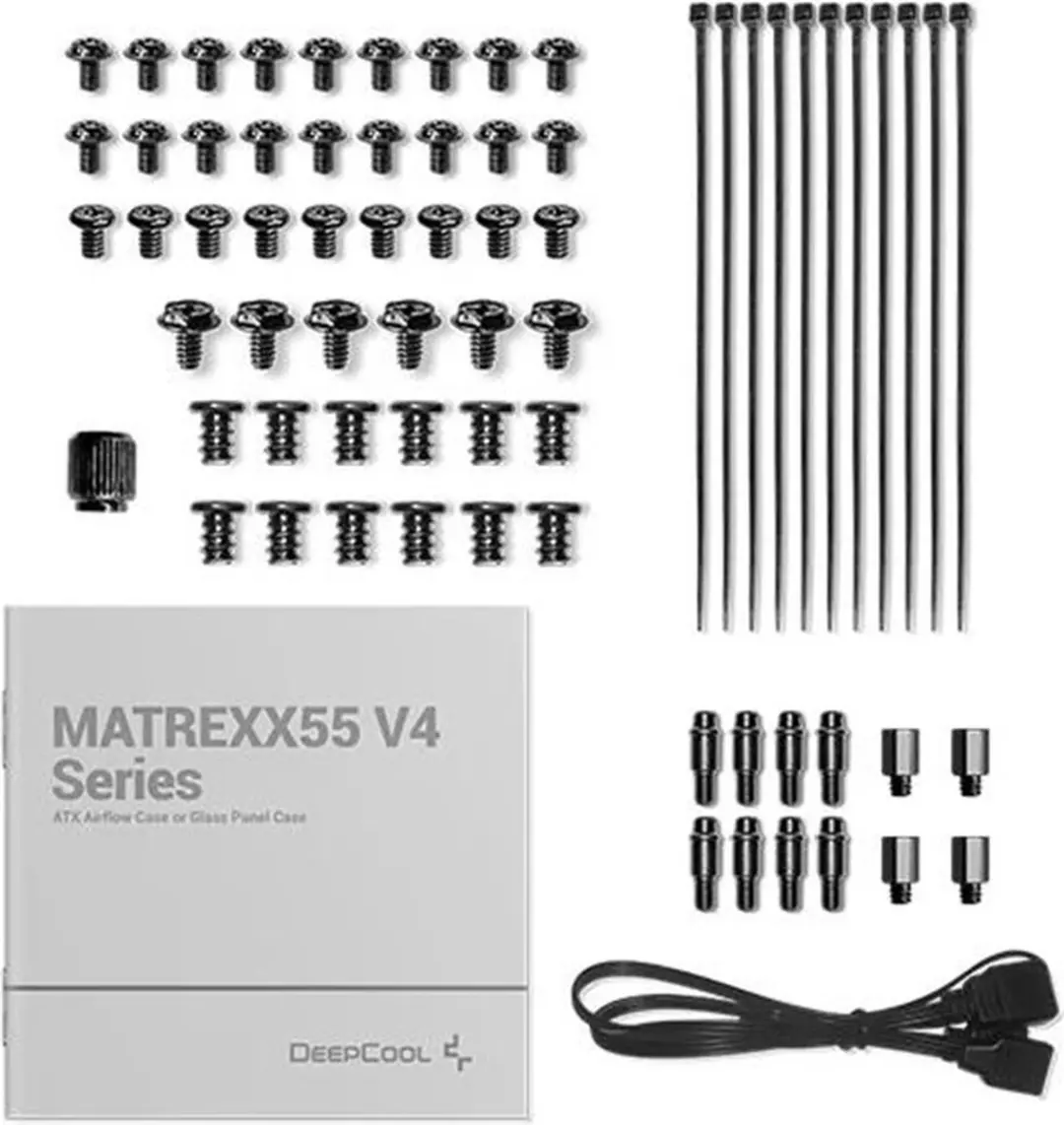 DeepCool Matrexx 55 Mesh V4 C ATX Behuizing - 4 Ventilatoren