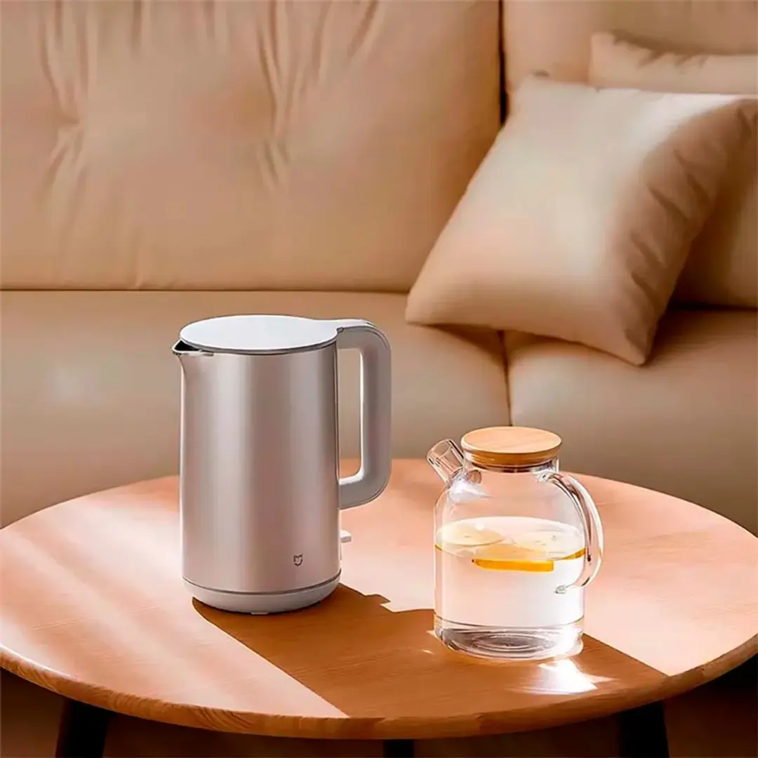 Xiaomi BHR9539EU Waterkoker 1,7L - 1800W - Roestvrijstaal/Wit - afbeelding 4 van 6