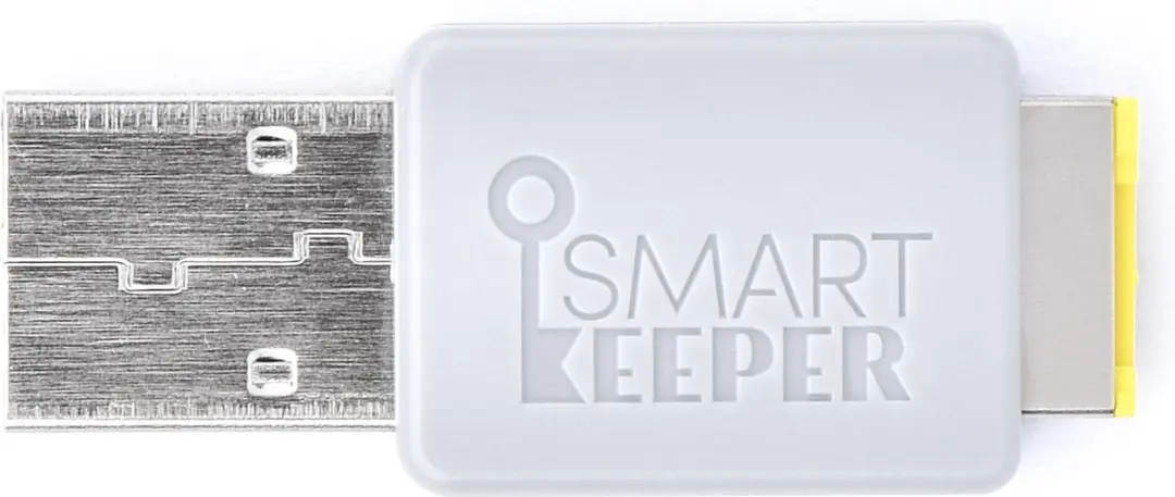 Smart Keeper Essential OM03YL Lockable Flash Drive - 32GB - Geel