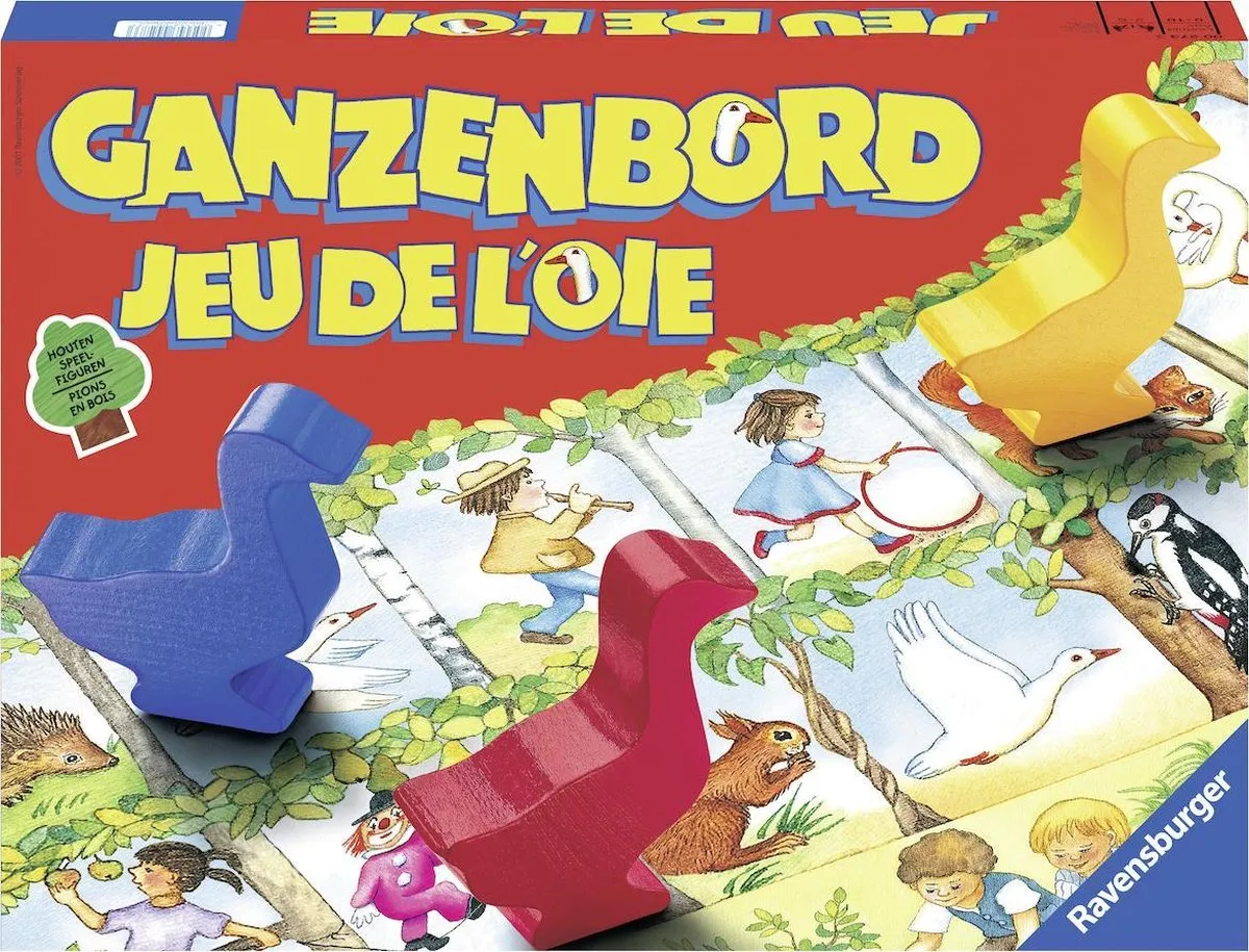 Ravensburger Ganzenbord 2733 - Kinderspel - 2-6 Spelers