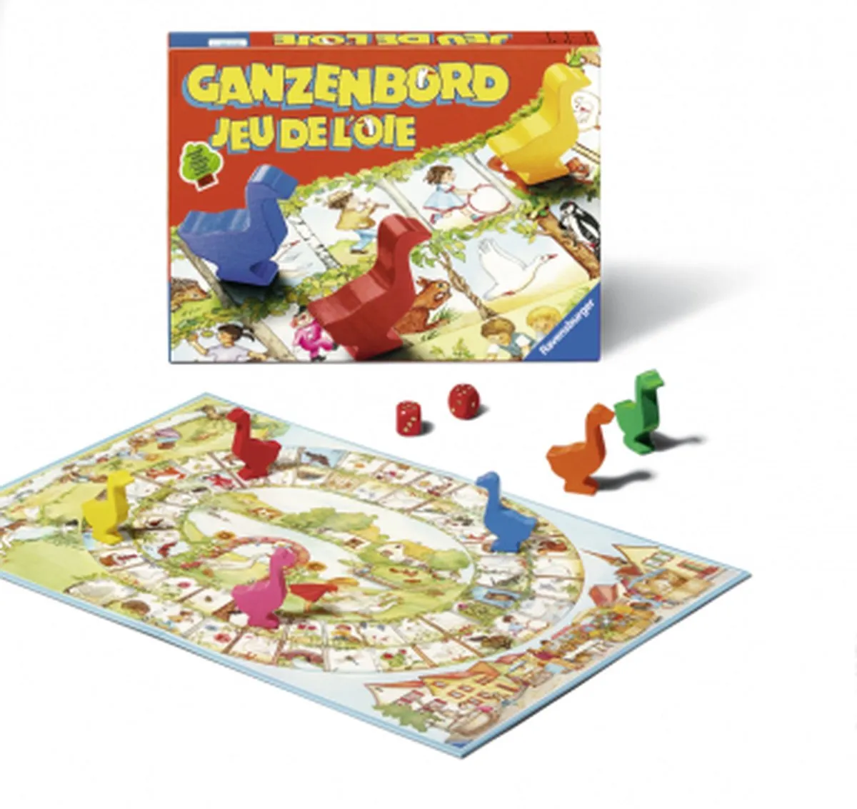 Ravensburger Ganzenbord 2733 - Kinderspel - 2-6 Spelers