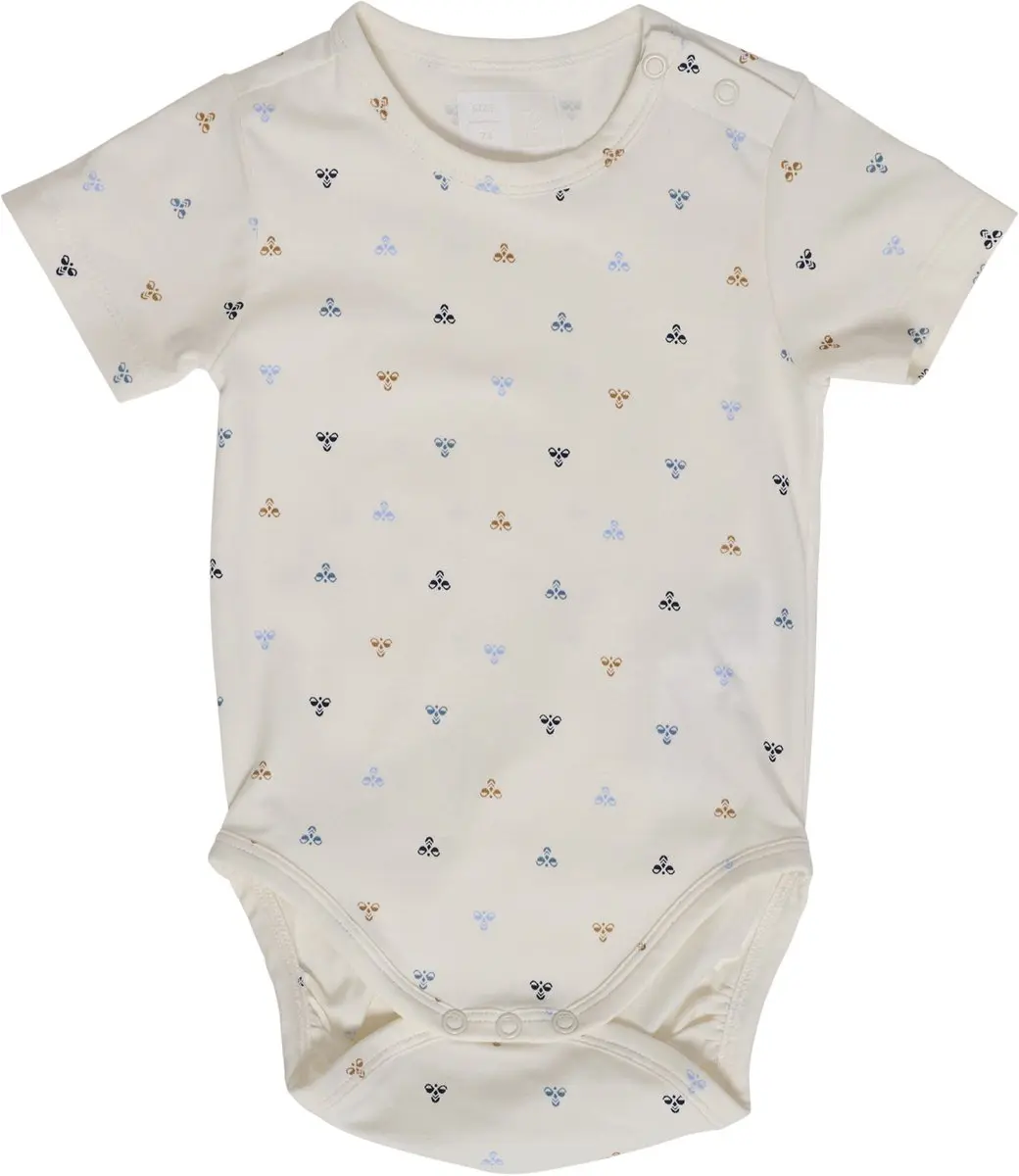 Hummel Beesy Body S/S 224604 Kinderrompertjes - 0-3 Mnd - Black Iris