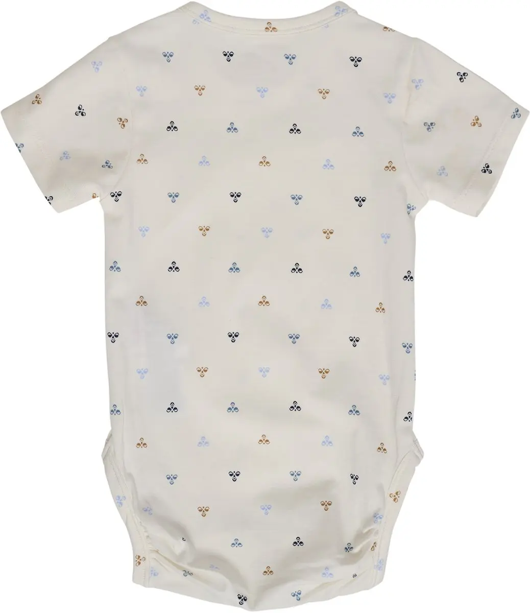 Hummel Beesy Body S/S 224604 Kinderrompertjes - 0-3 Mnd - Black Iris
