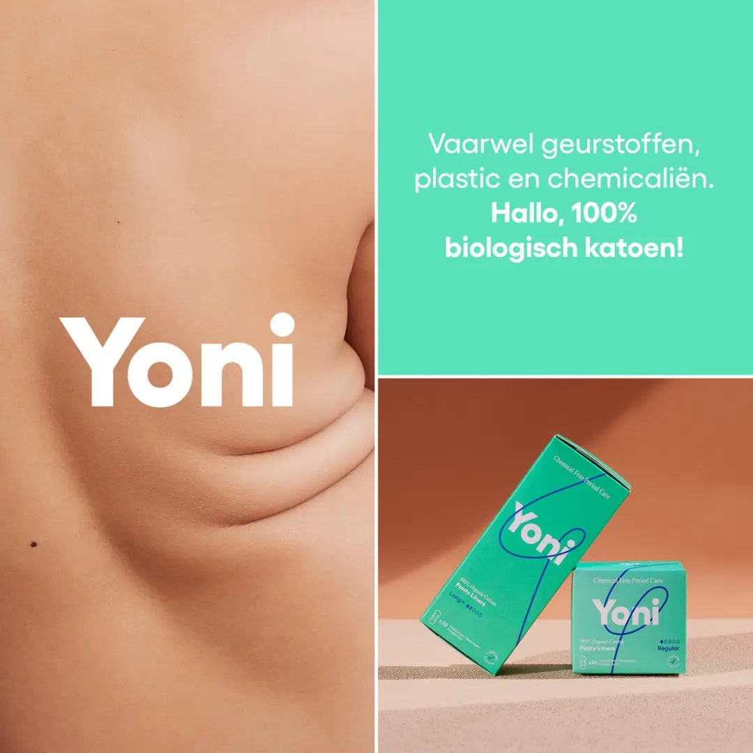 Yoni Inlegkruisjes Regular Biologisch Katoen - 120 Stuks