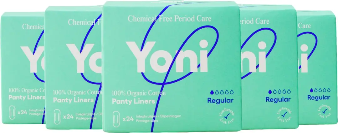 Yoni Inlegkruisjes Regular Biologisch Katoen