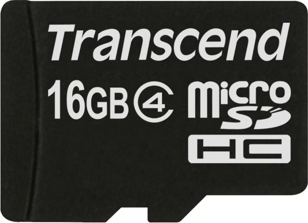 Transcend 16GB Micro SDHC Class 4 TS16GUSDC4