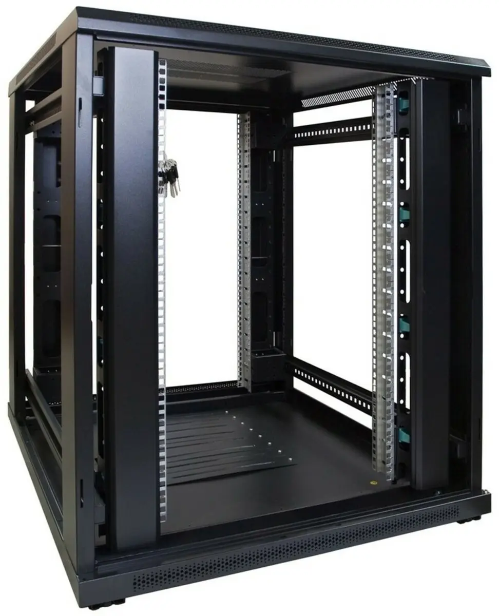 DSIT DS8018PP Serverkast 19" 800x1000x1000mm - Zwart