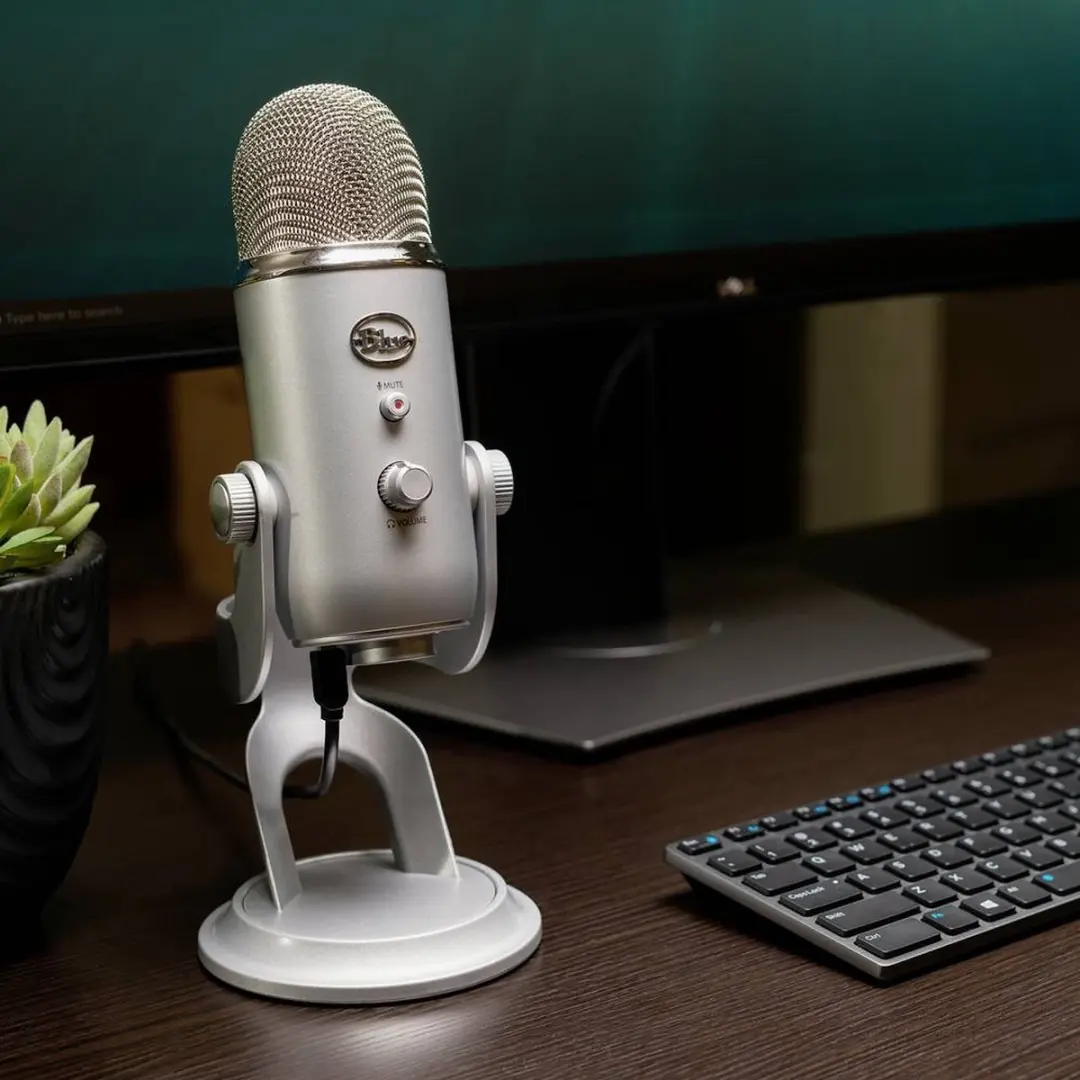 Blue Yeti USB Microfoon 988-000238 - Zilver