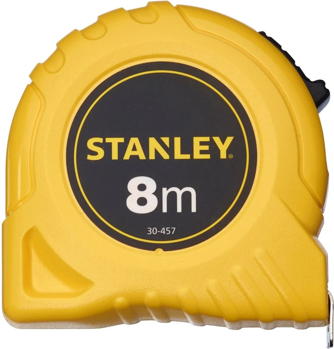 Stanley Rolbandmaat 8m - 25mm - Geel