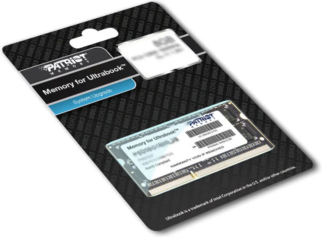 Patriot Memory 8GB DDR3 PC3-12800 SODIMM - 1600MHz