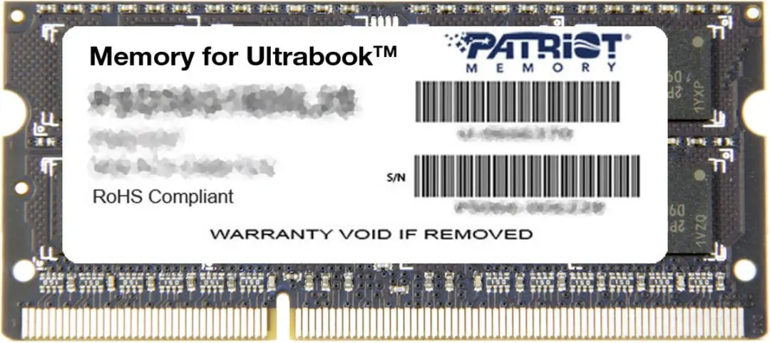 Patriot Memory 8GB DDR3 PC3-12800 SODIMM