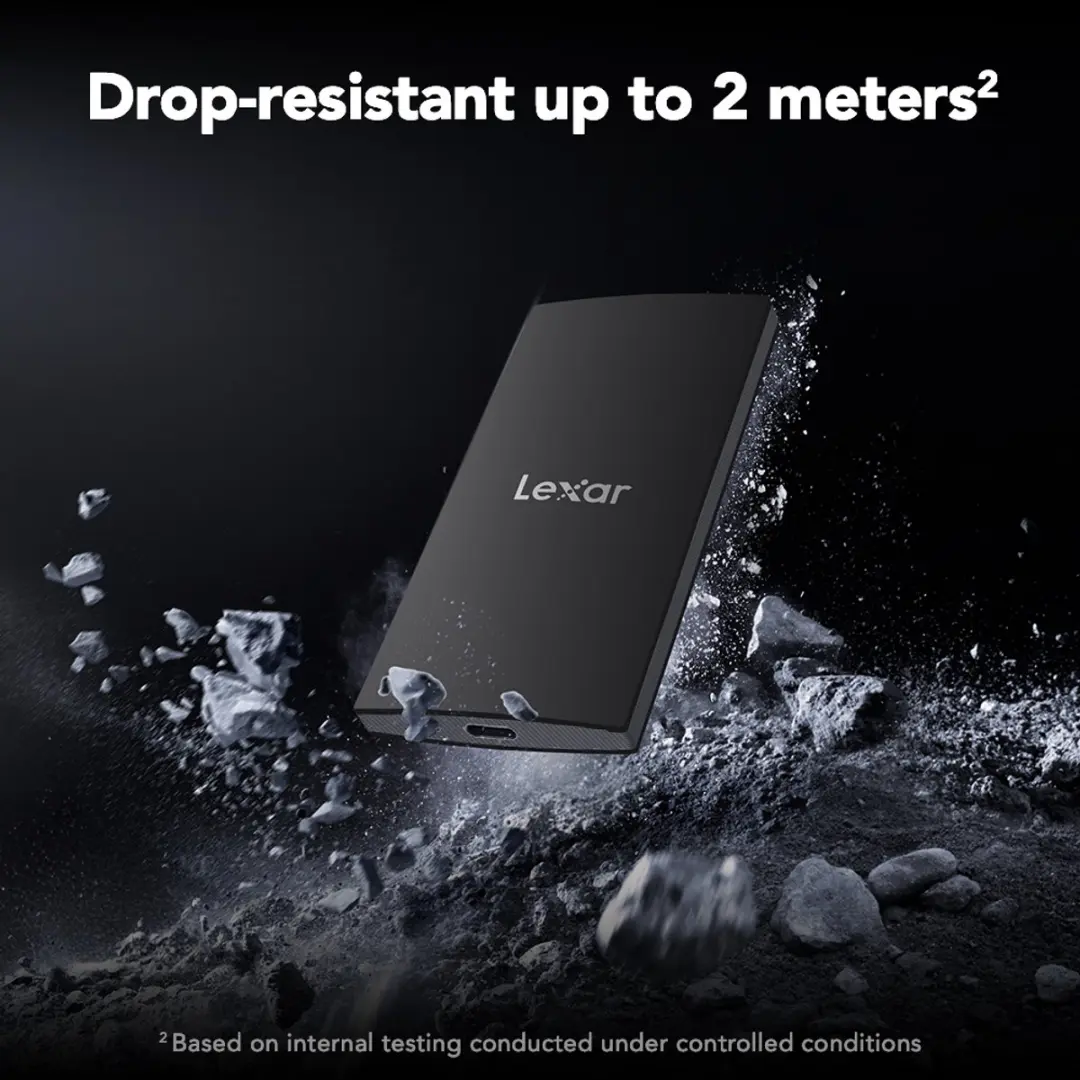 Lexar SL300 LSL300001T-RNBNG SSD 1TB - USB-C/USB-A