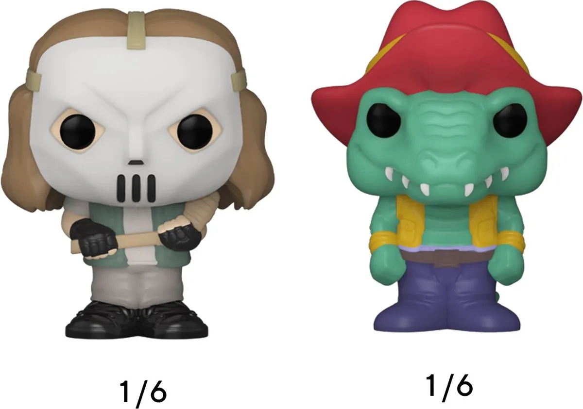 Funko Teenage Mutant Ninja Turtles Bitty POP! 71510 - 4 Stuks Multicolours