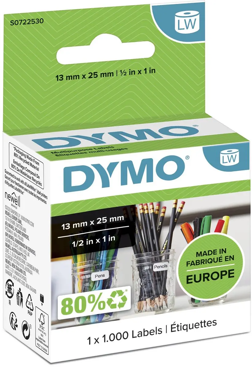 DYMO LabelWriter 11353 Multifunctionele Etiketten