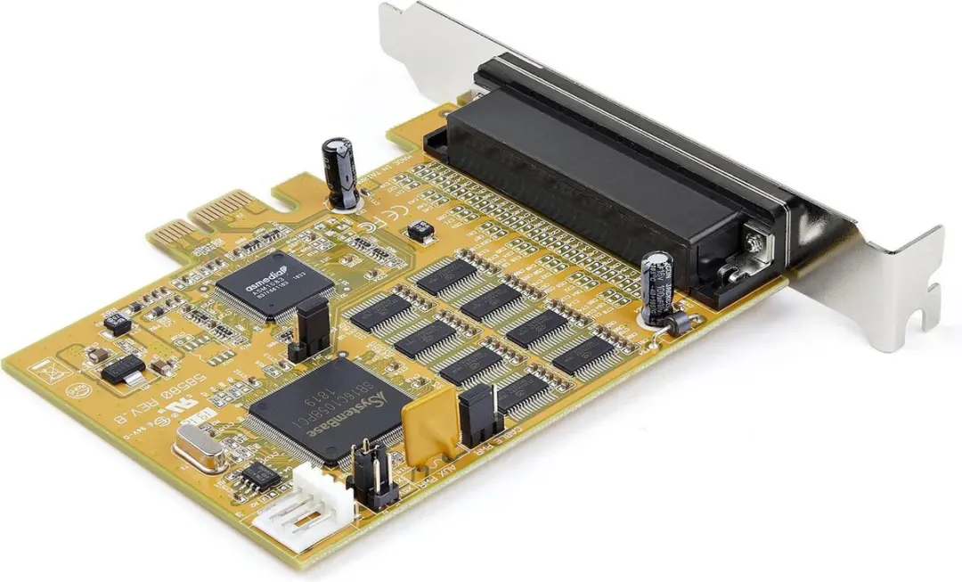 Startech PEX8S1050 8-Port RS232 PCIe Kaart - Meerkleurig