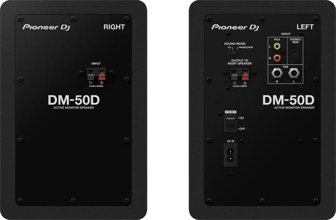 Pioneer DJ DM-50D DJ Speaker - 50W - Aangepast