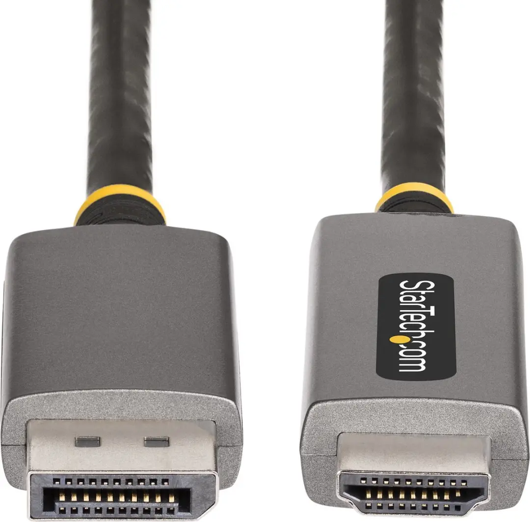 Startech.com DisplayPort naar HDMI Adapterkabel 2m - Zwart/Zilver - afbeelding 6 van 6