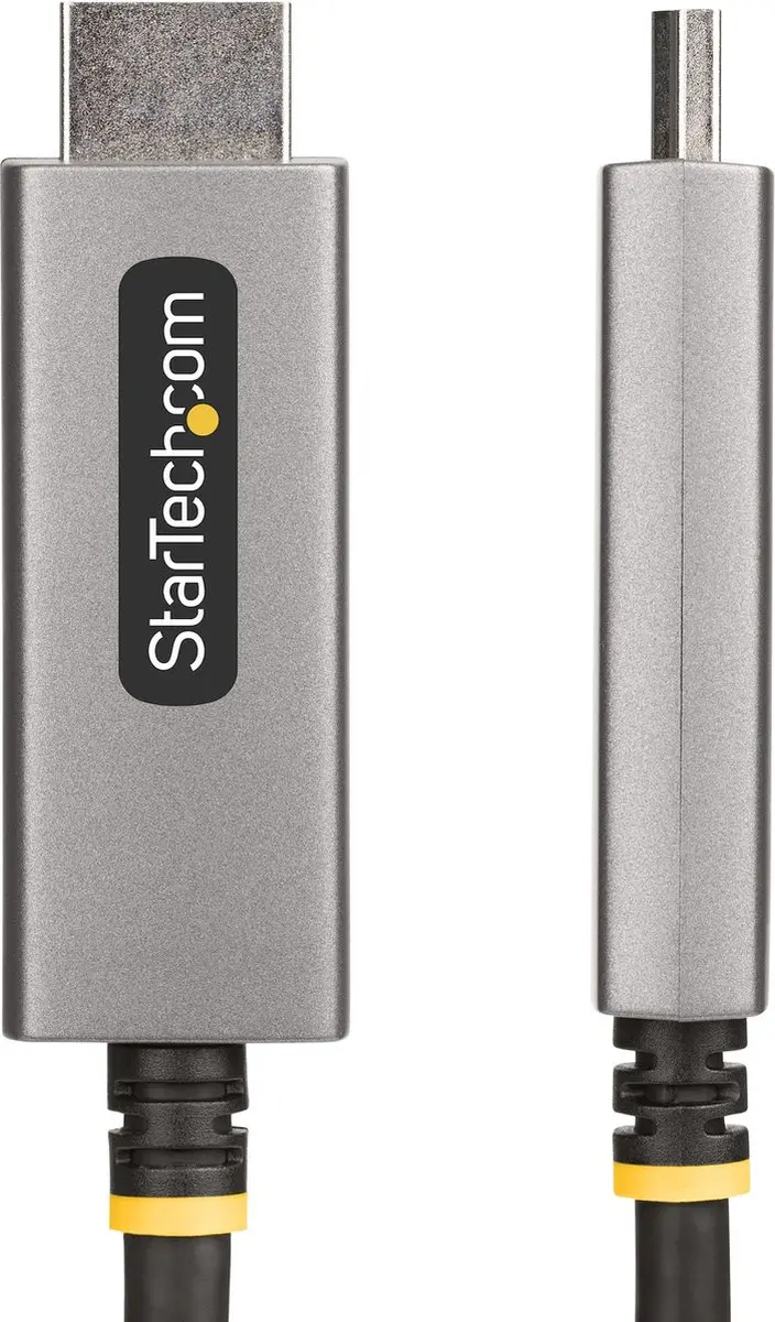 Startech.com DisplayPort naar HDMI Adapterkabel 2m - Zwart/Zilver