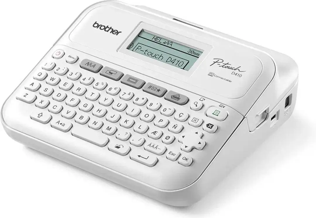 Brother PT-D410VP P-touch Labelprinter - Zwart