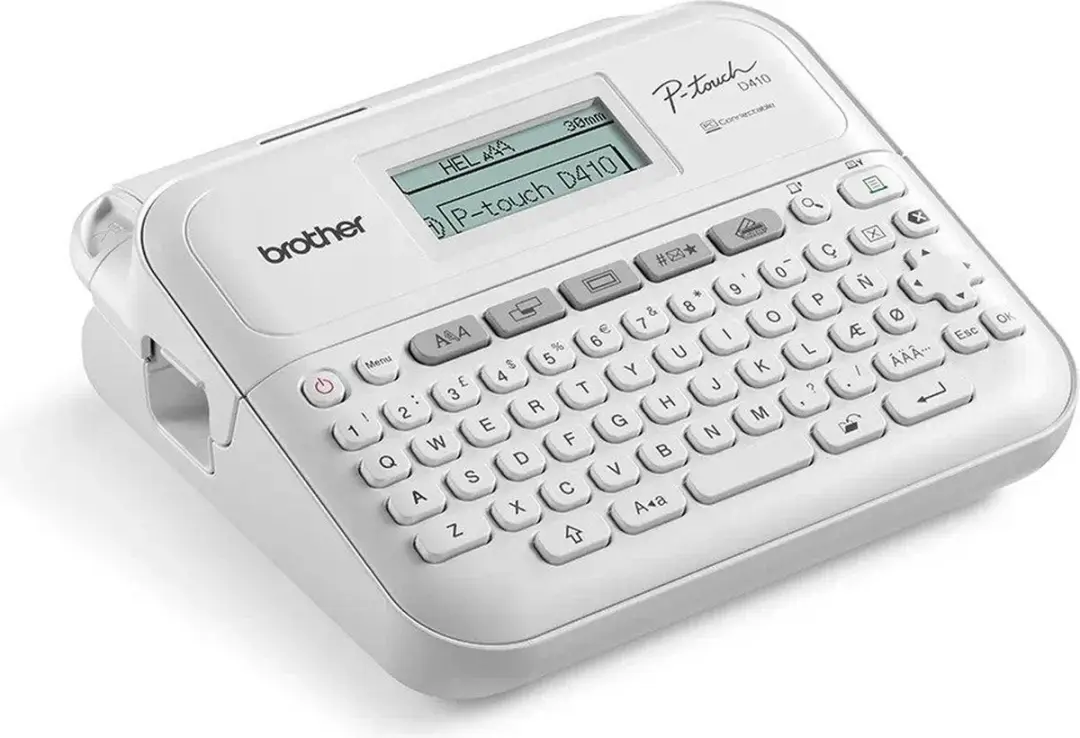 Brother PT-D410VP P-touch Labelprinter - Zwart