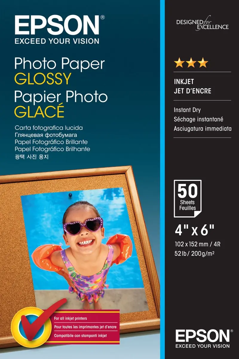 Epson Glanzend Fotopapier C13S042547