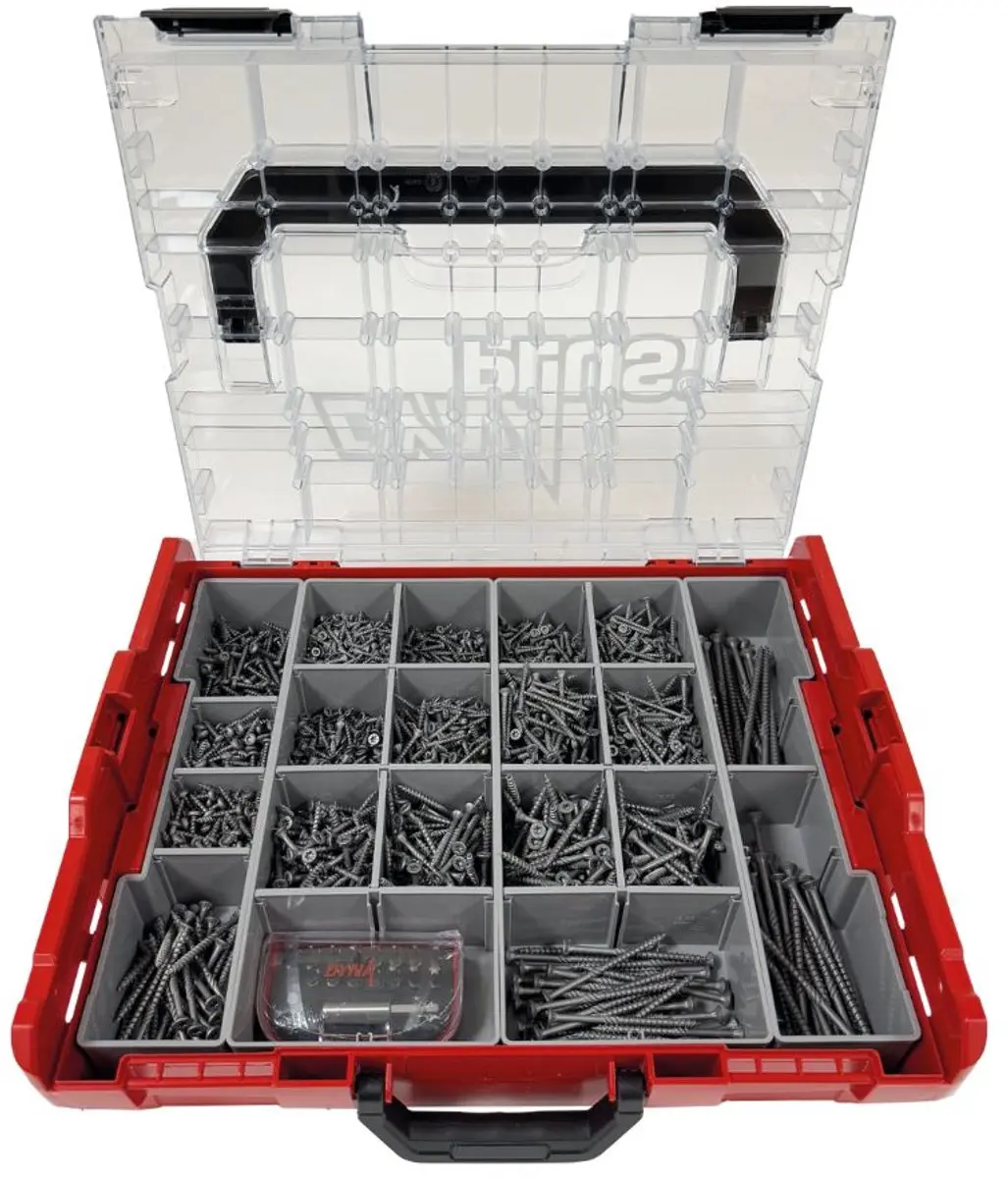 Dynaplus L-BOXX Assortimentskoffer Outdoor AR TX - 2500 Stuks