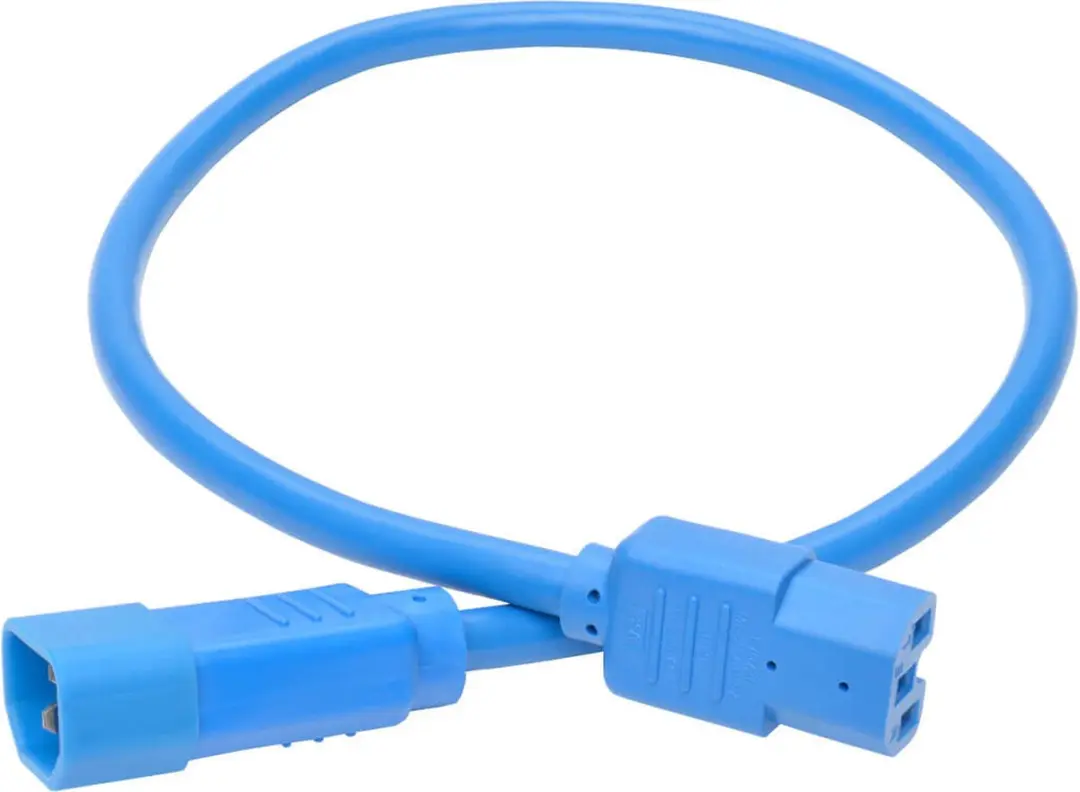 Tripp Lite P018-002-ABL Elektriciteitssnoer Blauw 0,6m