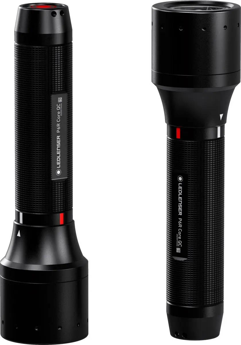 Ledlenser P6R CORE QC Zaklamp - 270 Lumen - Multicolor - Zwart