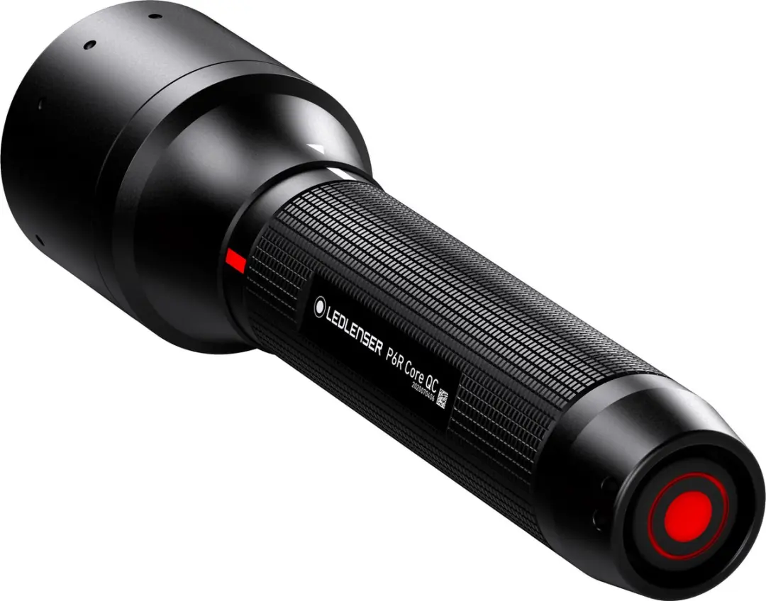 Ledlenser P6R CORE QC Zaklamp - 270 Lumen - Multicolor - Zwart