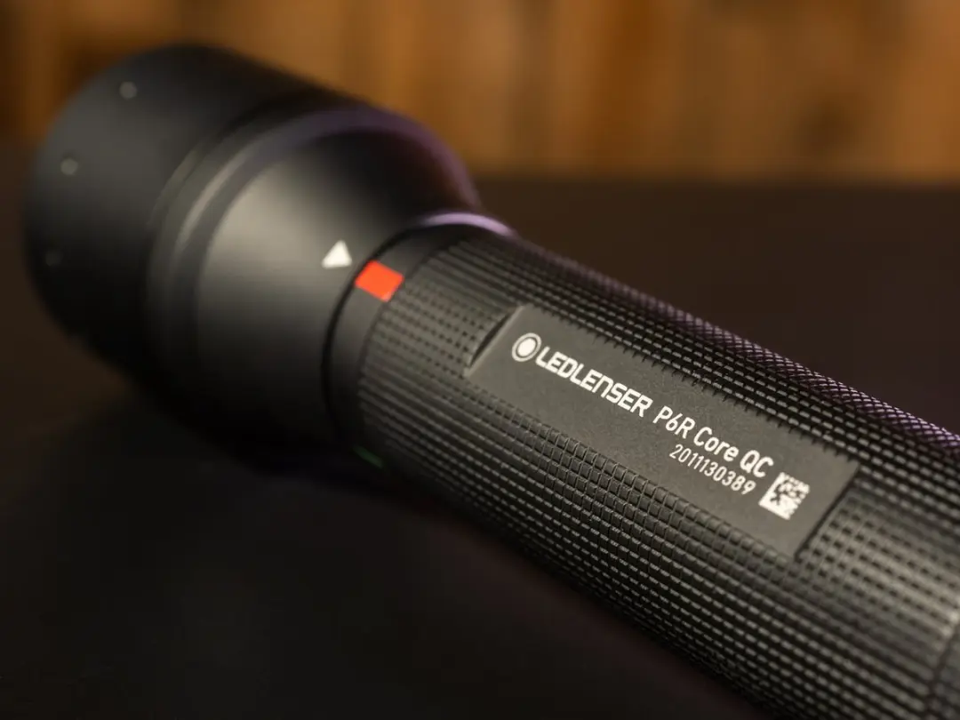 Ledlenser P6R CORE QC Zaklamp - 270 Lumen - Multicolor - Zwart