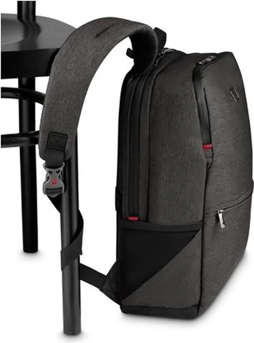 Wenger MX Reload 14 Rugzak 17L - 5 Vakken - Donkergrijs