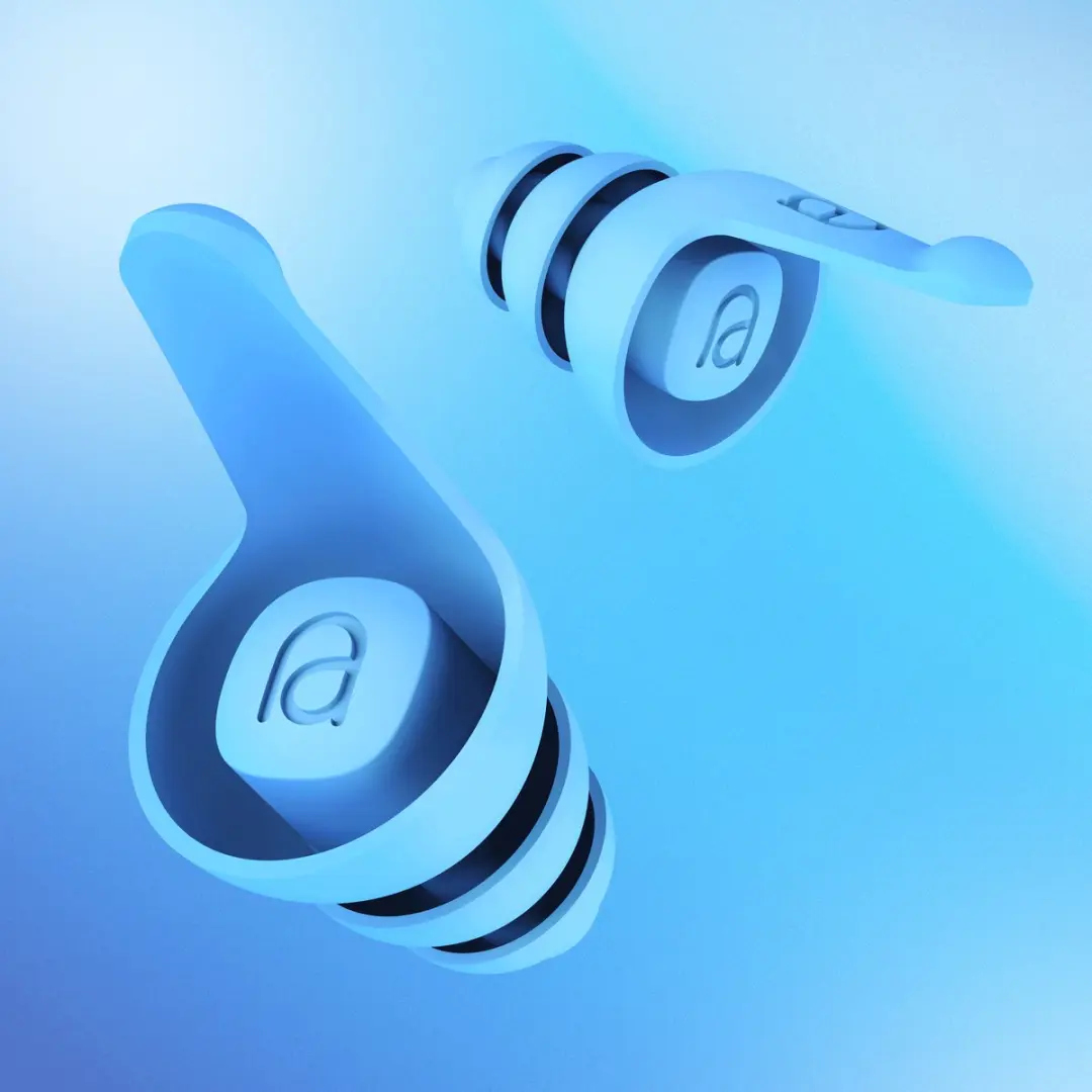 Mixx Assistive Audio Flight Oordopjes 34dB Blauw - Herbruikbaar