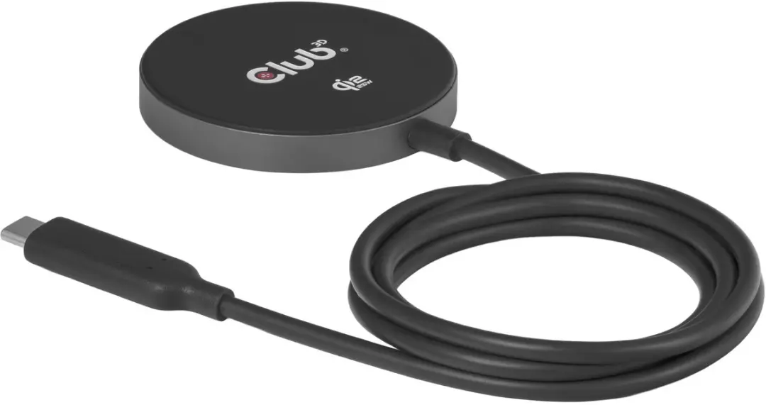 Club3D Qi2 25W MagSafe Oplader CAC-3027 - Zwart