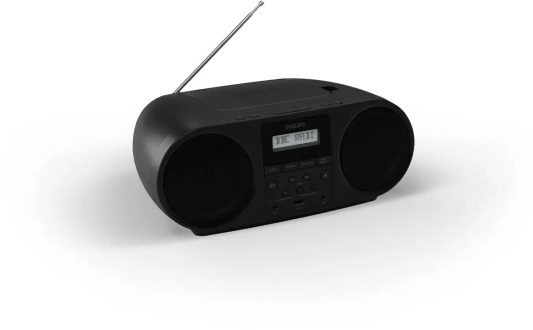 Philips TAZ6000 CD-speler - DAB+/FM/Radio - Bluetooth 5.4 - Zwart