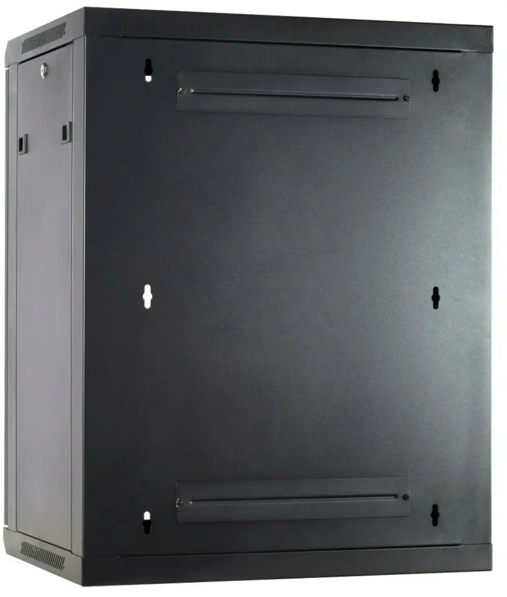 DSIT DS6615 Wandkast 19U 600x600x770mm - Zwart