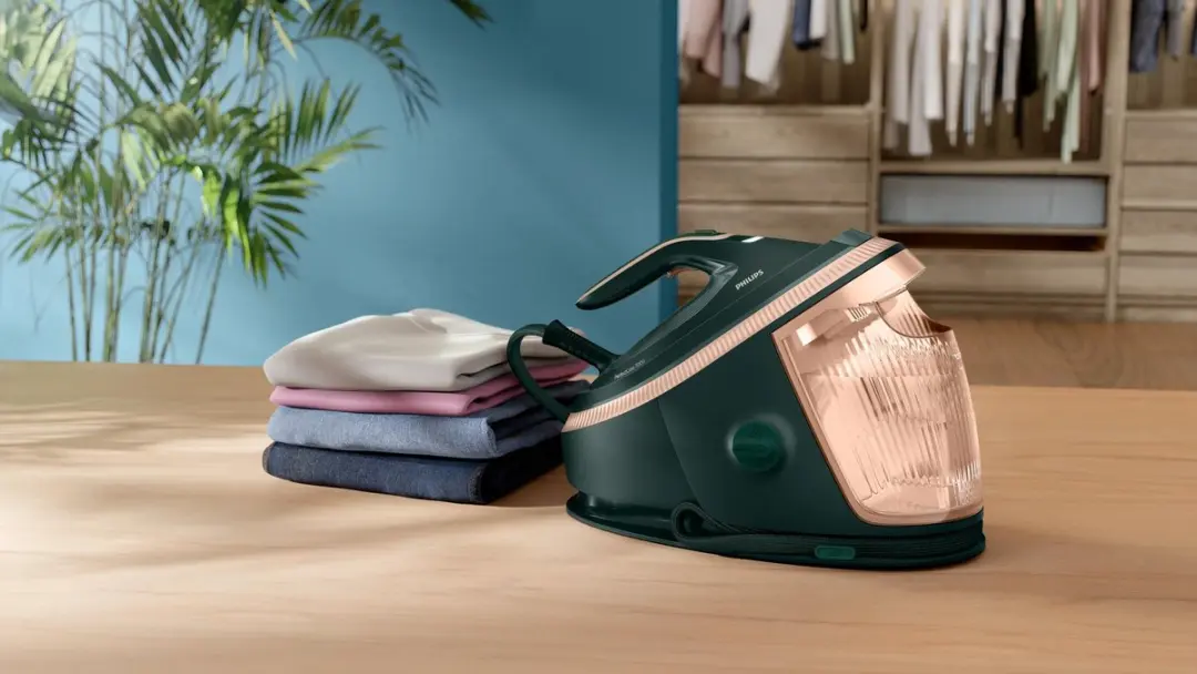 Philips PerfectCare PSG7300/70 Stoomgenerator - 3120W - 1500ml - Donkergroen/Goud