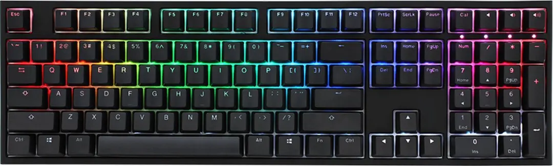 Ducky One 2 RGB DKON1808ST-AUSPDAZT1 Toetsenbord - Zwart