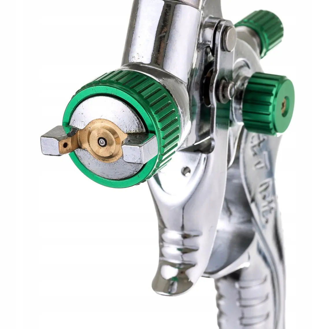 Technic Mini Lakspuit H-602P 125ml HVLP 1.0mm - Groen/Wit/Zilver