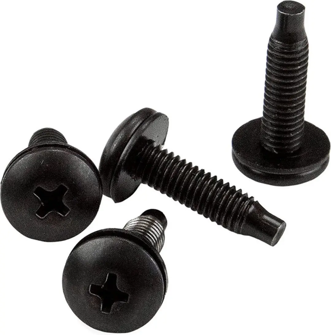 Startech Serverkast Schroeven & Moeren 10-32 - 50 Stuks - Zwart