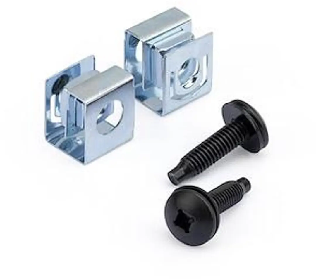 Startech Serverkast Schroeven & Moeren 10-32 - 50 Stuks - Zwart