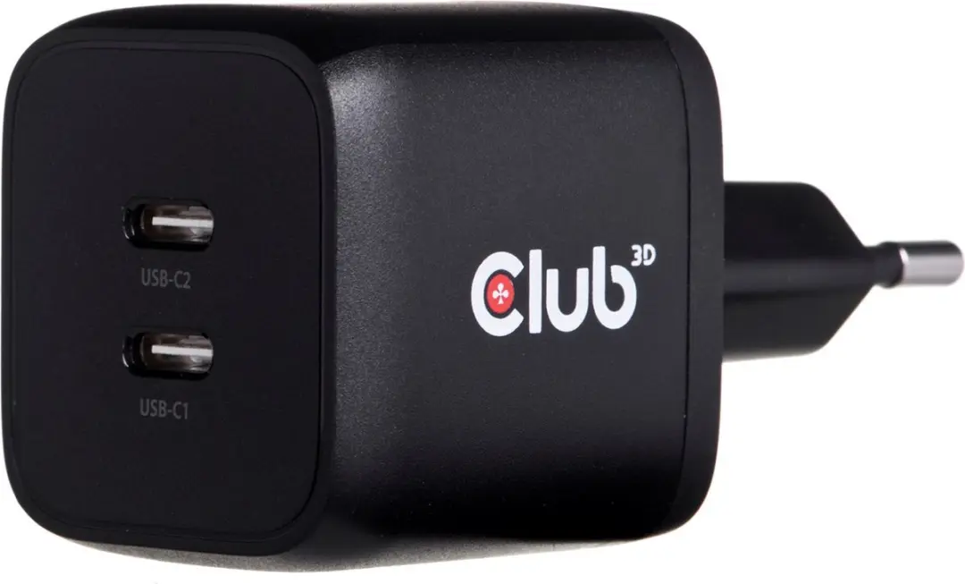 Club3D CAC-1909EU Travel Charger PPS 45W - Zwart - afbeelding 6 van 6