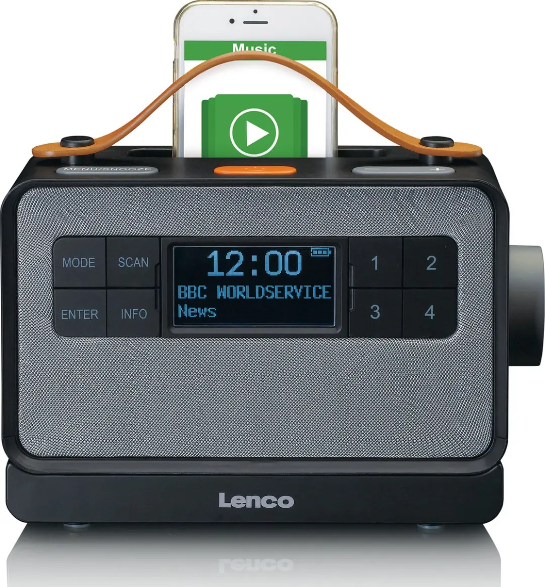 Lenco PDR-065BK DAB Radio - Zwart