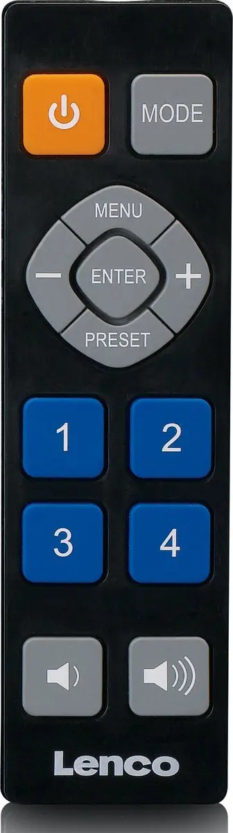 Lenco PDR-065BK DAB Radio - Zwart